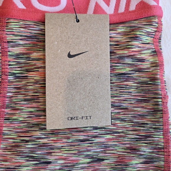 Nike Pro Women's High Rise 3" Training Shorts - HJ6348-629 - XS New Yoga Running - Picture 4 of 10